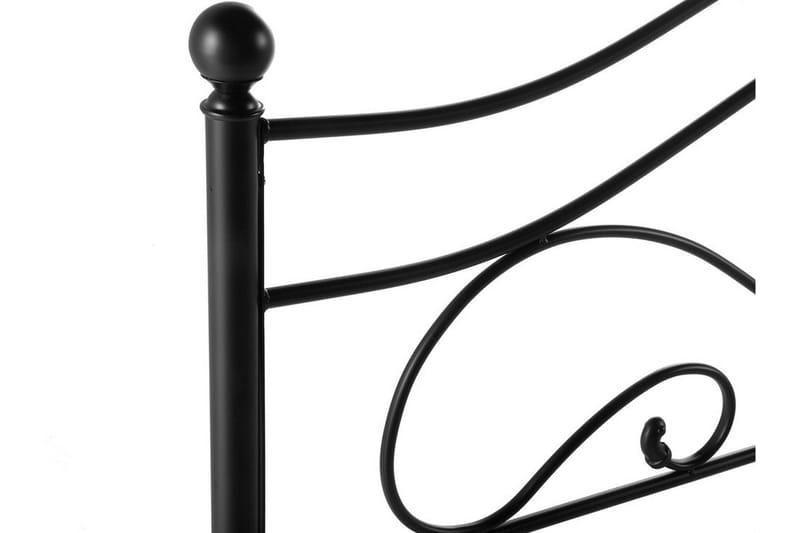 Lyra Dobbeltseng 160 | 200 cm - Sort - Møbler - Senge - Boxmadras & boxseng