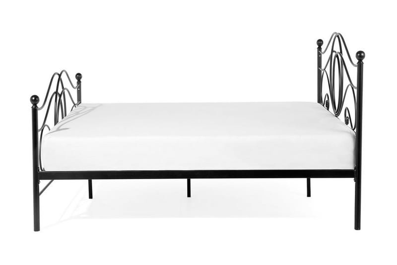 Lyra Dobbeltseng 160 | 200 cm - Sort - Møbler - Senge - Boxmadras & boxseng