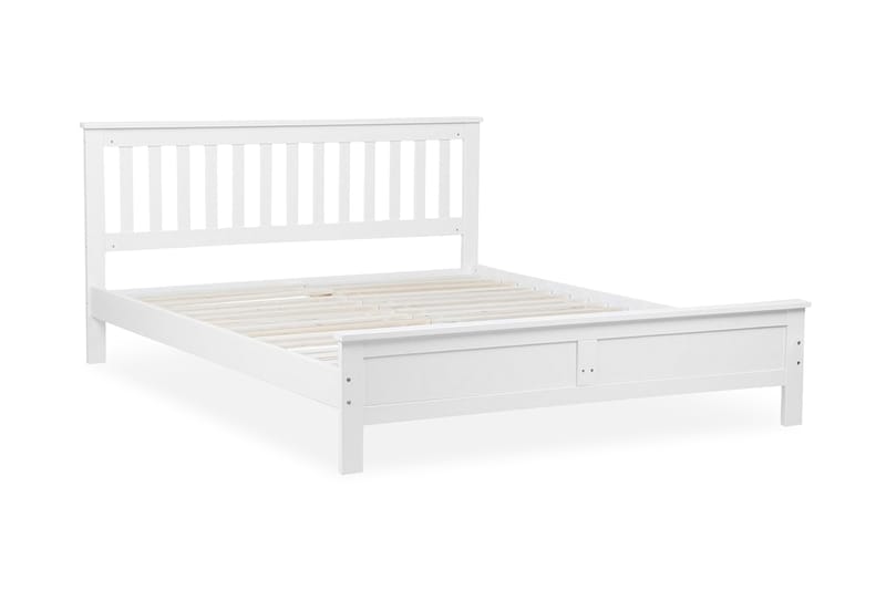 Mayenne Dobbelt seng 160 | 200 cm, Hvid