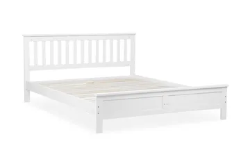 Mayenne Dobbelt seng 160 | 200 cm - Hvid - Møbler - Senge - Sengeramme & sengestel