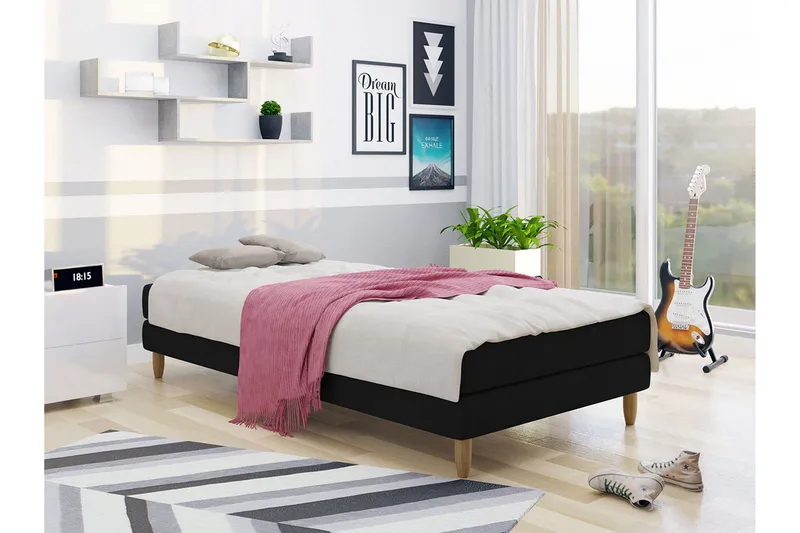 Midfeld Sengeramme 90x200 cm - Møbler - Senge - Boxmadras & boxseng