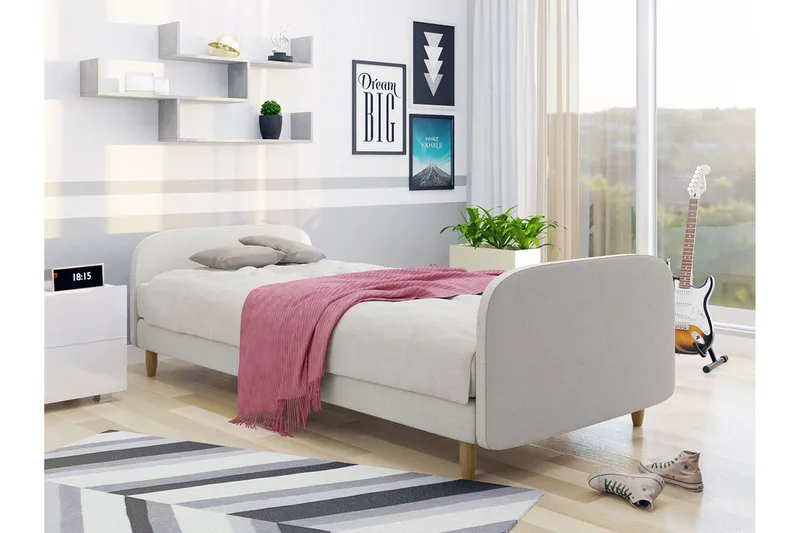 Midfeld Sengeramme 90x200 cm - Møbler - Senge - Boxmadras & boxseng