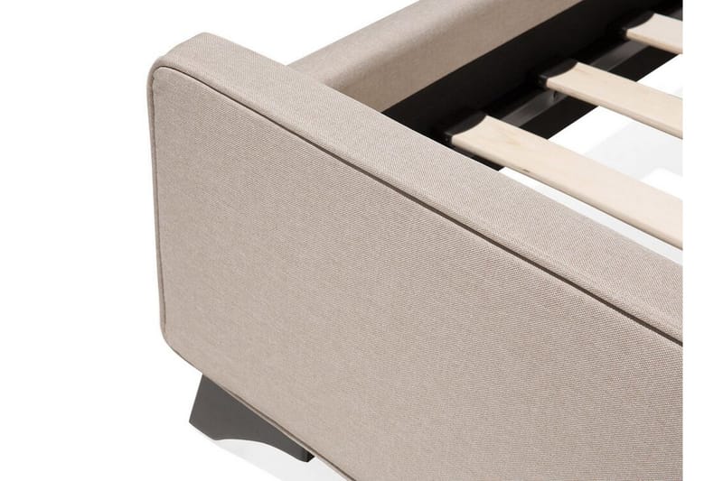 Nattaro Dobbelt seng 160 | 200 cm - Beige - Møbler - Senge - Boxmadras & boxseng