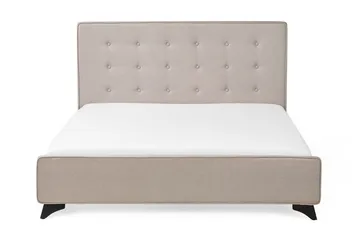 Nattaro Dobbelt seng 160 | 200 cm - Beige - Møbler - Senge - Sengeramme & sengestel