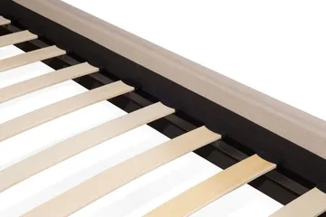 Nattaro Dobbelt seng 160 | 200 cm - Beige - Møbler - Senge - Sengeramme & sengestel