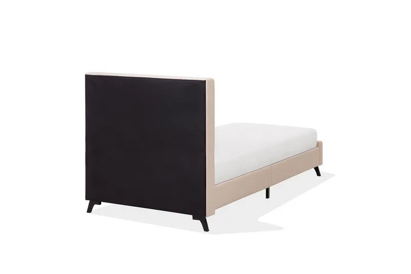 Nattaro Dobbelt seng 90 | 200 cm - Beige - Møbler - Senge - Boxmadras & boxseng