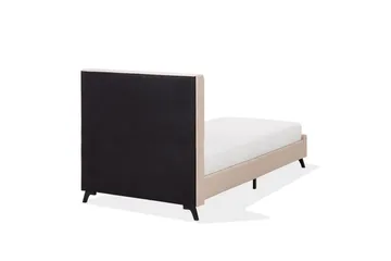 Nattaro Dobbelt seng 90 | 200 cm - Beige - Møbler - Senge - Sengeramme & sengestel