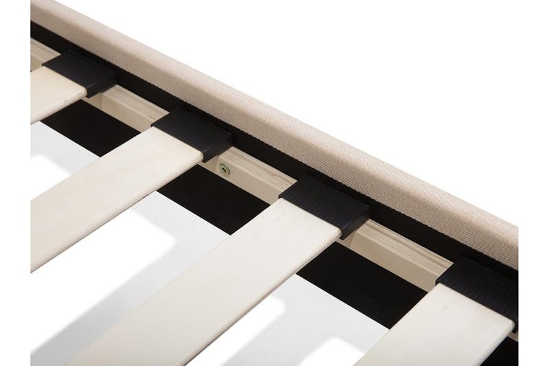 Nattaro Dobbelt seng 90 | 200 cm - Beige - Møbler - Senge - Boxmadras & boxseng