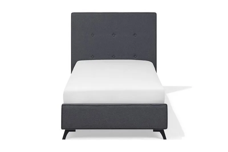 Nattaro Dobbelt seng 90 | 200 cm - Grå - Møbler - Senge - Boxmadras & boxseng