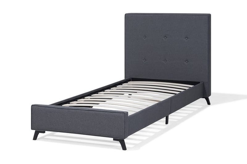 Nattaro Dobbelt seng 90 | 200 cm - Grå - Møbler - Senge - Boxmadras & boxseng