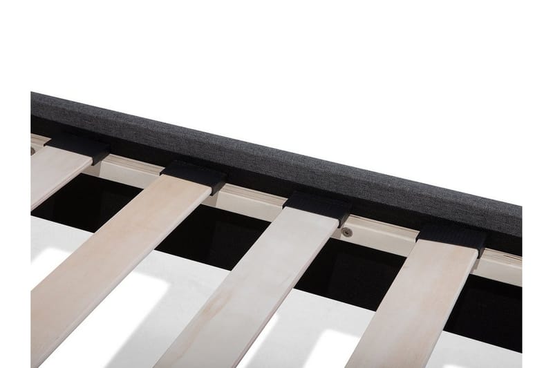 Nattaro Dobbelt seng 90 | 200 cm - Grå - Møbler - Senge - Boxmadras & boxseng