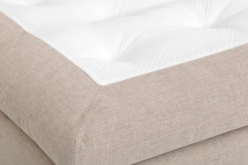 Night Komplet Sengepakke Boksseng 160x200 Fast Latex - Beige - Møbler - Senge - Komplet sengepakke