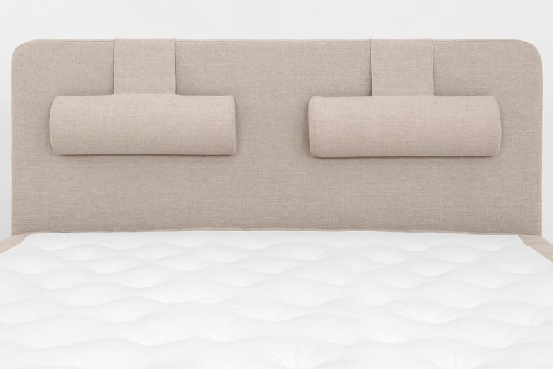 Night Komplet Sengepakke Boksseng 160x200 Fast Latex - Beige - Møbler - Senge - Komplet sengepakke