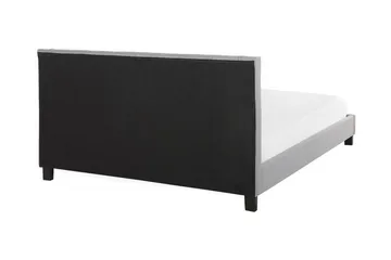 Poitiers Boksseng 180x200cm - Lysegrå - Møbler - Senge - Sengeramme & sengestel
