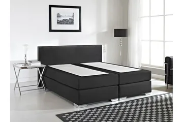 President pr. Dobbelt seng 180 | 200 cm - Sort - Møbler - Senge - Boxmadras & boxseng