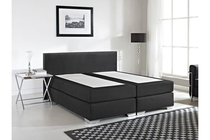 President pr. Dobbelt seng 180 | 200 cm, Sort