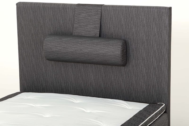 Prime Boksseng 120x200 Ancona - Grå - Møbler - Senge - Enkeltsenge