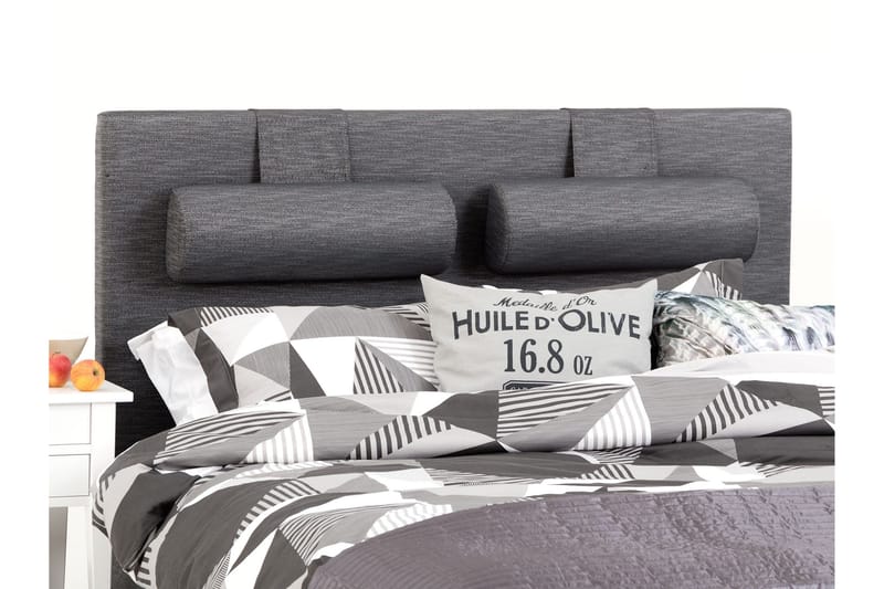 Prime Komplet Sengepakke 160x200 - Mørkegrå - Møbler - Senge - Komplet sengepakke