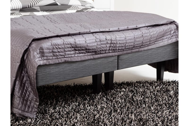 Prime Komplet Sengepakke 160x200 - Mørkegrå - Møbler - Senge - Komplet sengepakke