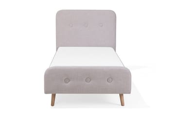 Rennes Dobbelt seng 90 | 200 cm - Beige - Møbler - Senge - Sengeramme & sengestel