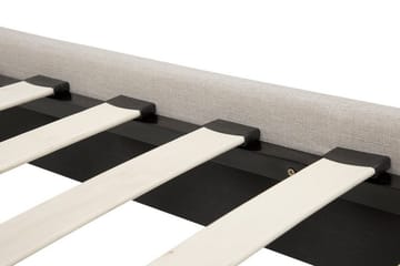 Roanne Dobbelt seng 180 | 200 cm - Beige - Møbler - Senge - Sengeramme & sengestel