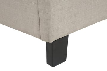 Roanne Dobbelt seng 180 | 200 cm - Beige - Møbler - Senge - Sengeramme & sengestel