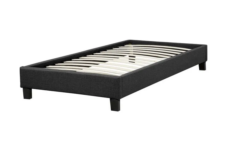 Roanne Dobbelt seng 90 | 200 cm - Grå - Møbler - Senge - Sengeramme & sengestel