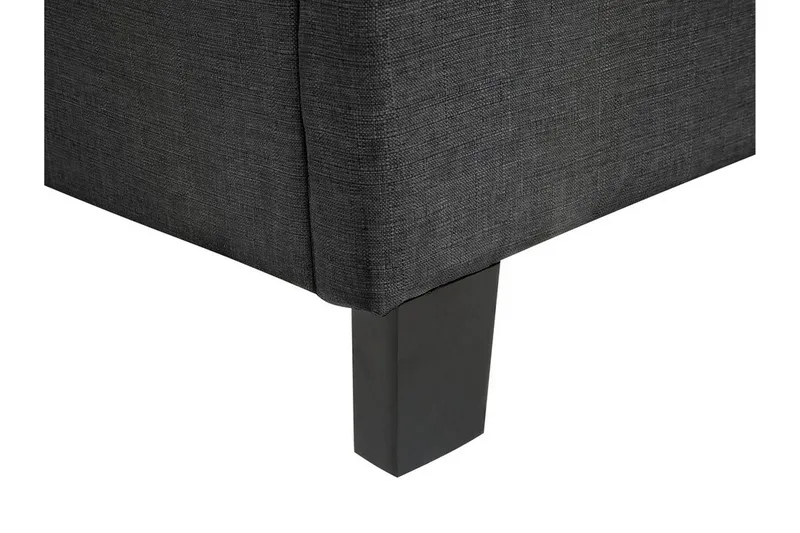 Roanne Dobbelt seng 90 | 200 cm - Grå - Møbler - Senge - Sengeramme & sengestel