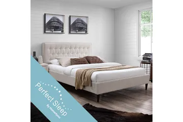 Seng EMILIA med madras HARMONY TOP 160x200cm - Møbler - Senge - Komplet sengepakke