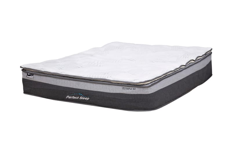 Seng EMILIA med madras HARMONY TOP 160x200cm - Møbler - Senge - Boxmadras & boxseng