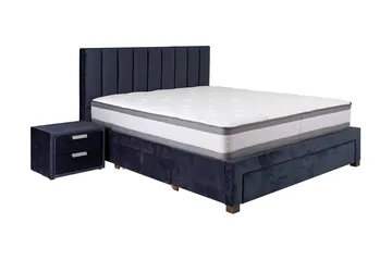 Seng GRACE med madras HARMONY DUO 160x200cm - Møbler - Senge - Komplet sengepakke