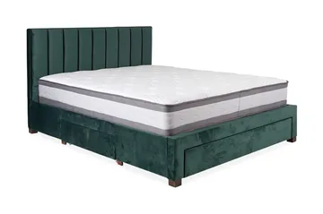 Seng GRACE med madras HARMONY DUO 160x200cm - Møbler - Senge - Komplet sengepakke