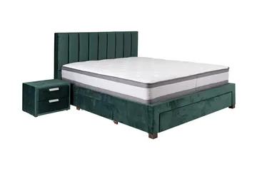 Seng GRACE med madras HARMONY DUO 160x200cm - Møbler - Senge - Komplet sengepakke