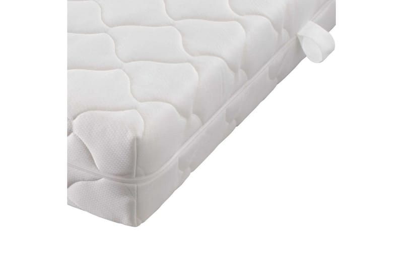 seng med madras 160 x 200 cm kunstlæder sort - Komplet sengepakke - Boxmadras & boxseng