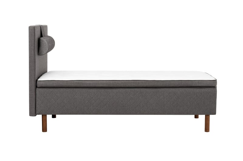Sundborn boksseng 105x200 - Grå - Møbler - Senge - Komplet sengepakke
