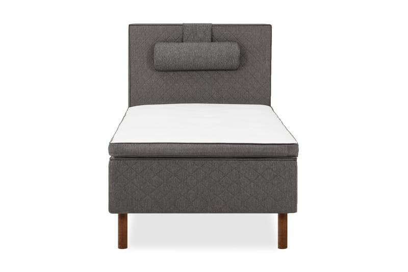 Sundborn boksseng 105x200 - Grå - Møbler - Senge - Boxmadras & boxseng