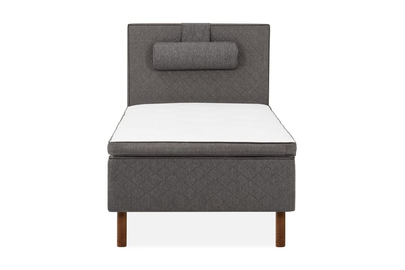 Sundborn boksseng 105x200 - Grå - Møbler - Senge - Boxmadras & boxseng