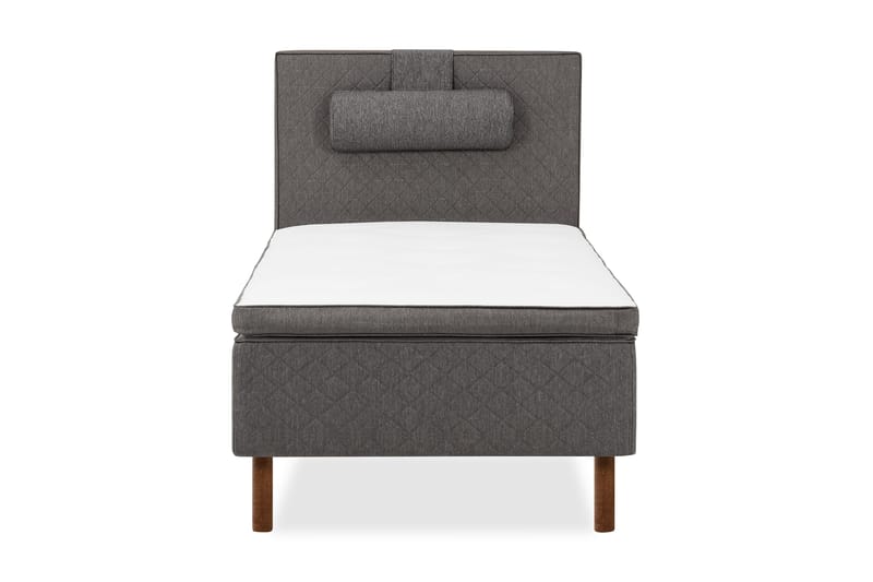 Sundborn boksseng 105x200 - Grå - Møbler - Senge - Komplet sengepakke