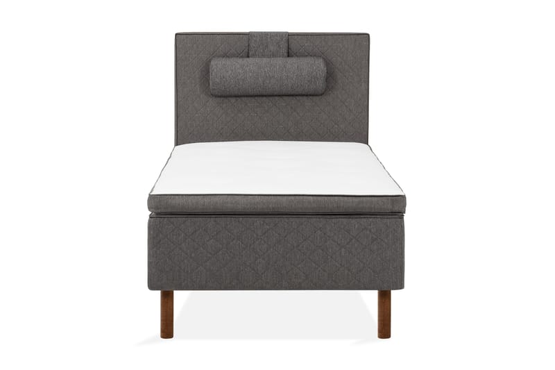 Sundborn boksseng 105x200 - Grå - Møbler - Senge - Komplet sengepakke