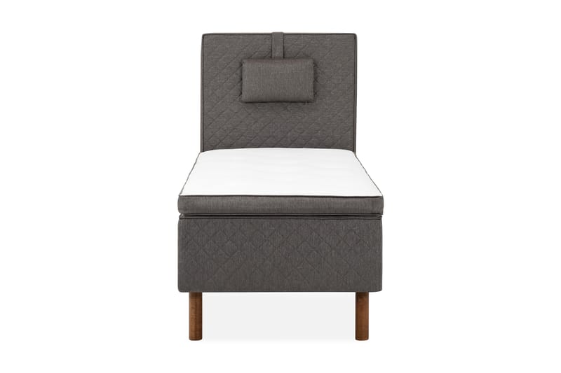Sundborn boksseng 80x200 - Grå - Møbler - Senge - Boxmadras & boxseng