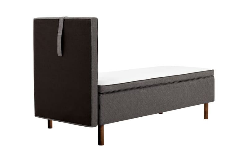 Sundborn boksseng 80x200 - Grå - Møbler - Senge - Boxmadras & boxseng