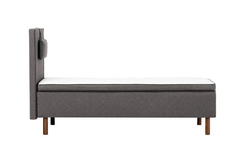 Sundborn boksseng 80x200 - Grå - Møbler - Senge - Boxmadras & boxseng