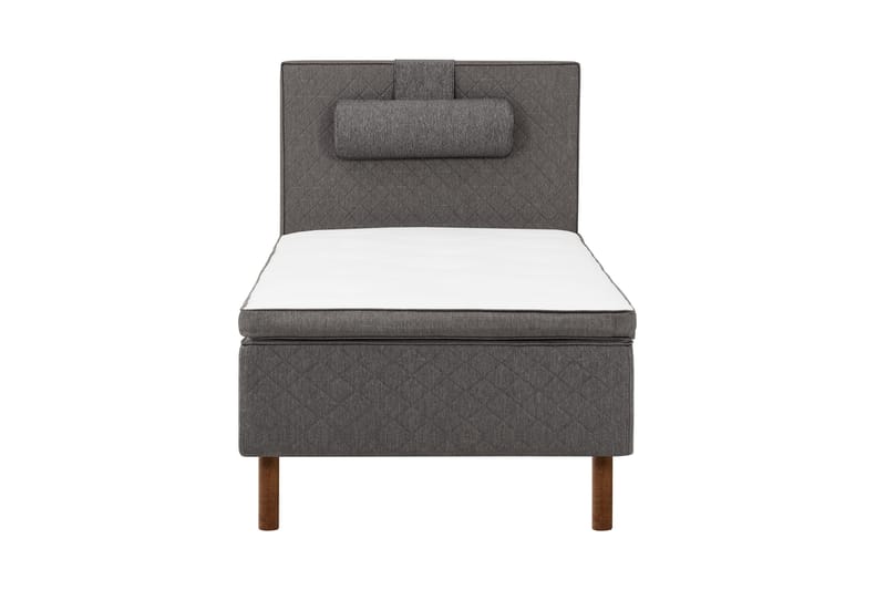 Sundborn Komplet Sengepakke Boksseng 105x200 Middelfast Late - Grå - Møbler - Senge - Boxmadras & boxseng