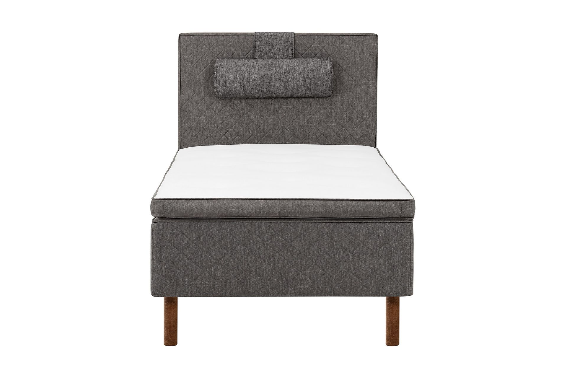 Sundborn Komplet Sengepakke Boksseng 105x200 Middelfast Memo - Grå - Møbler - Senge - Boxmadras & boxseng