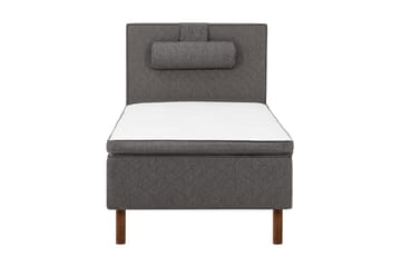 Sundborn Komplet Sengepakke Boksseng 105x200 Middelfast Memo - Grå - Møbler - Senge - Boxmadras & boxseng