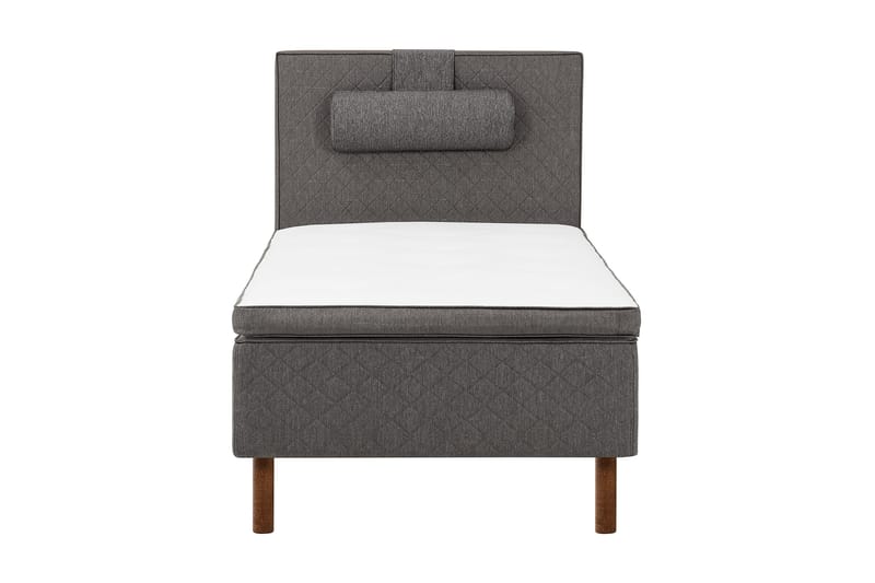 Sundborn Komplet Sengepakke Boksseng 105x200 Middelfast Memo - Grå - Møbler - Senge - Boxmadras & boxseng