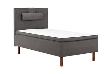 Sundborn Komplet Sengepakke Boksseng 105x200 Middelfast Memo - Grå - Møbler - Senge - Boxmadras & boxseng