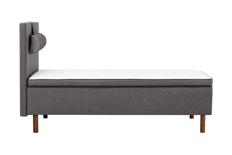 Sundborn Komplet Sengepakke Boksseng 105x200 Middelfast Memo - Grå - Møbler - Senge - Boxmadras & boxseng