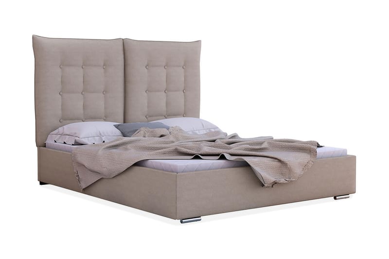 Szymon Rammeseng 214x155x128 cm - Møbler - Senge - Boxmadras & boxseng
