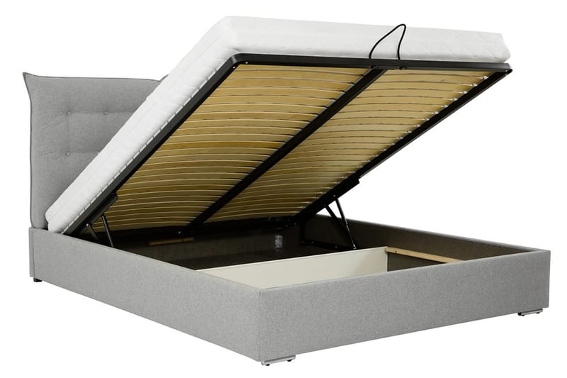Szymon Rammeseng 214x175x128 cm - Møbler - Senge - Boxmadras & boxseng